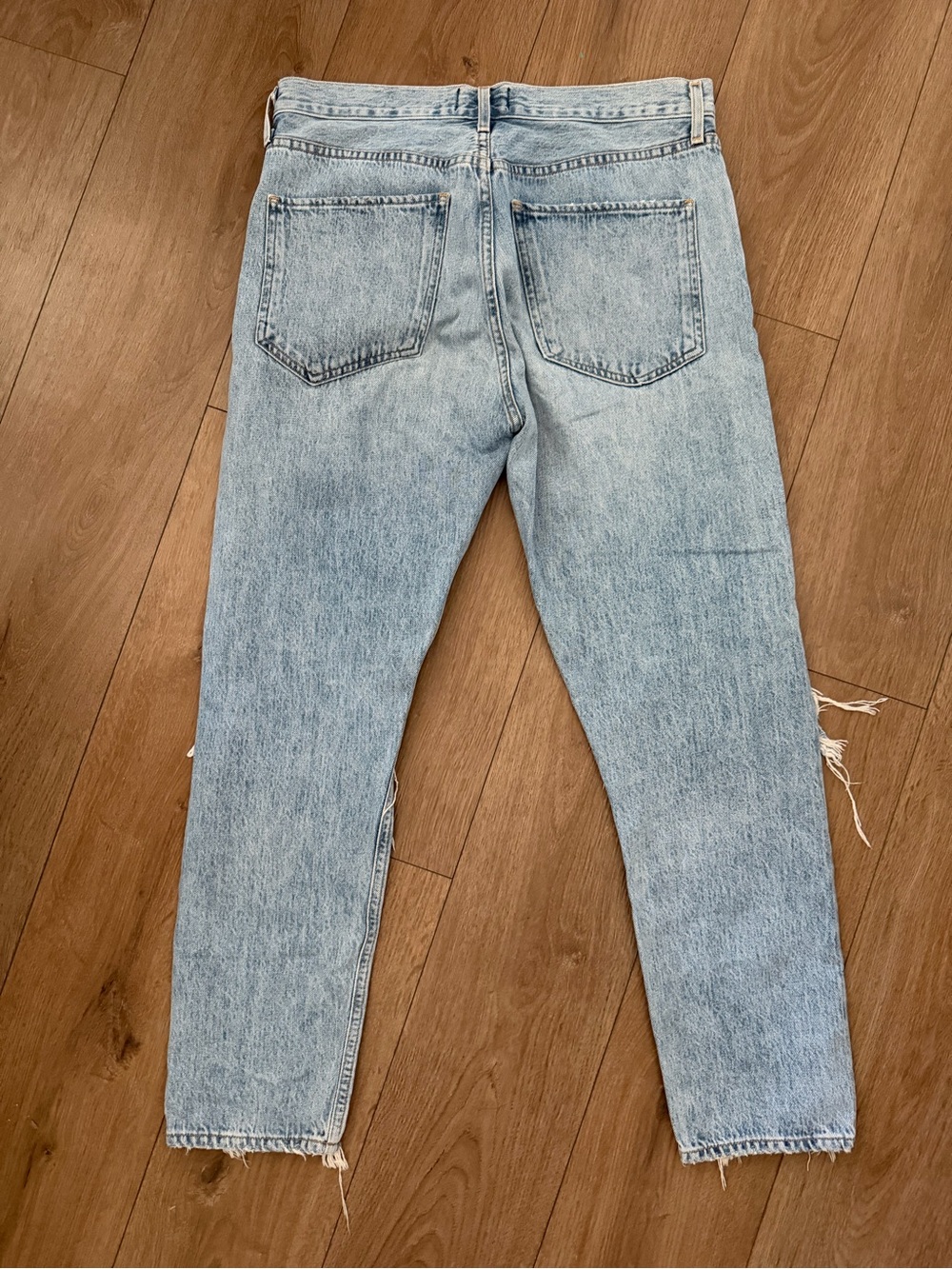 Agolde Jeans - Light Wash Straight Leg - Picture 4 of 4